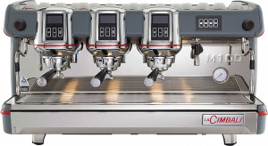Кофемашина La Cimbali M100 ATTIVA HDA DT/3 (OLED-дисплей + 3 кнопки) низкие группы